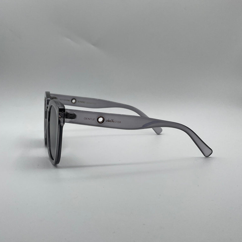 Square Translucent Grey Frame Women's Sunglasses-143