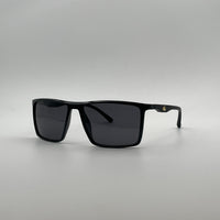 Acetate Black Frame Men Sunglasses-122