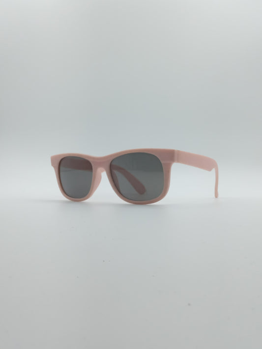 Acetate Light Pink Frame Kids Sunglasses-051