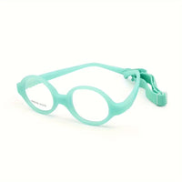 Circular Turquoise Frame Kids Optics-293