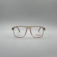Retro Aviator Light Beige Frame Optics-347