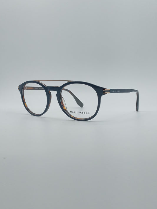 Circular Black Frame Men's Optics-240