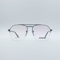 Geometrical Thin Black Frame Men's Optics-104