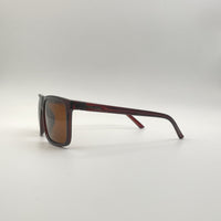 Acetate Maroon Frame Men's Sunglasses-107