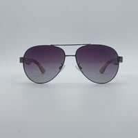Aviator Thin Black Frame Unisex Sunglasses-005