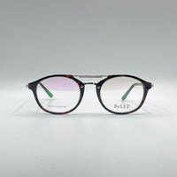 Circular Brown & Orange Frame Unisex Optics-305