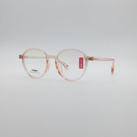 Circular Light Pink Frame Unisex Optics-156