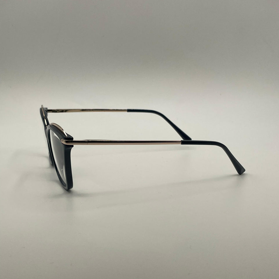 Cat Eye Black Frame Women's Optics-372
