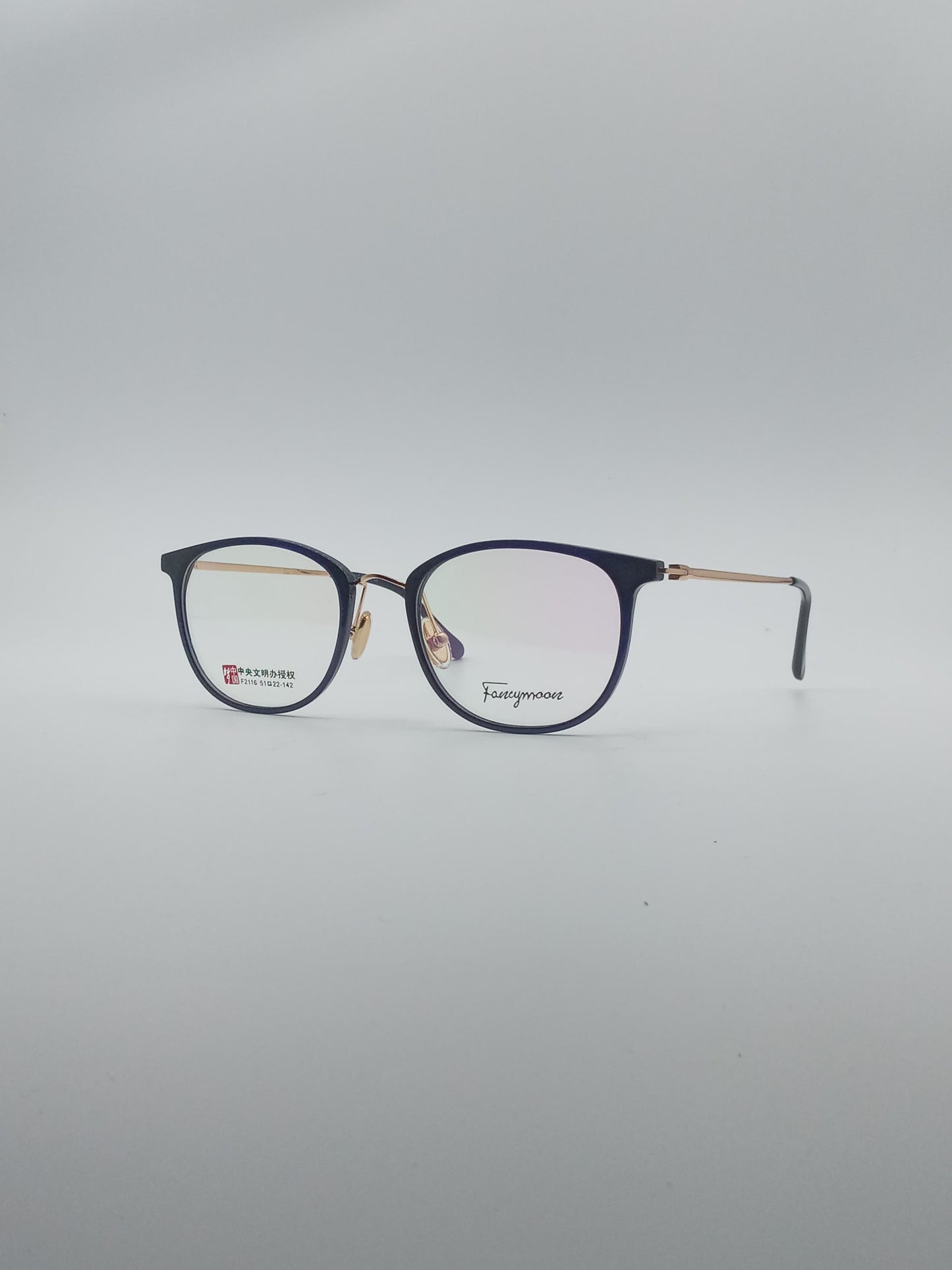 Acetate Black Frame Men's Optics-217