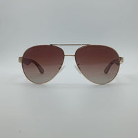 Aviator Thin Golden Frame Men's Sunglasses-004