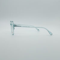 Circular Blue Frame Unisex Optics-161