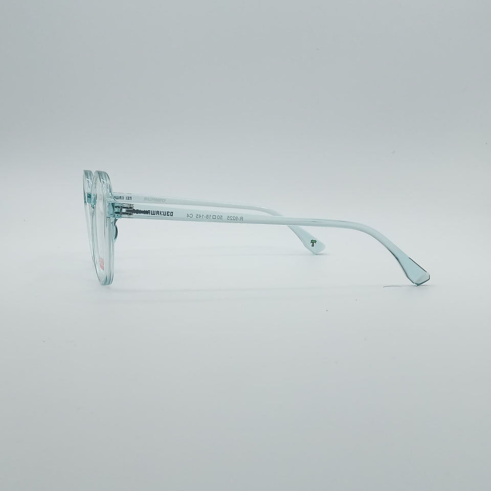 Circular Blue Frame Unisex Optics-161