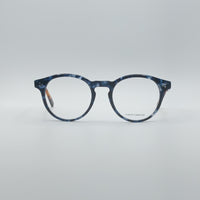 Circular Blue Wave Frame Unisex Optics-197