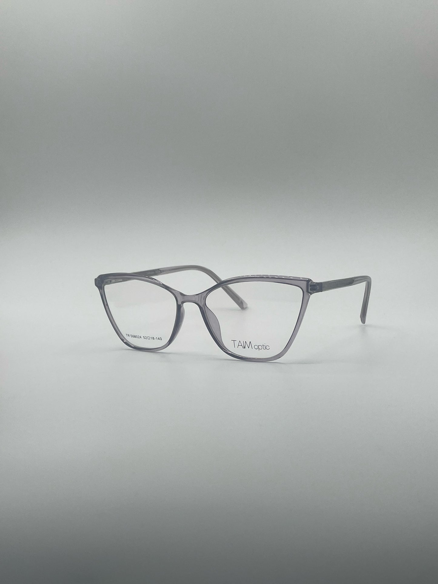 Cat Eye Grey Frame Women's Optics-385