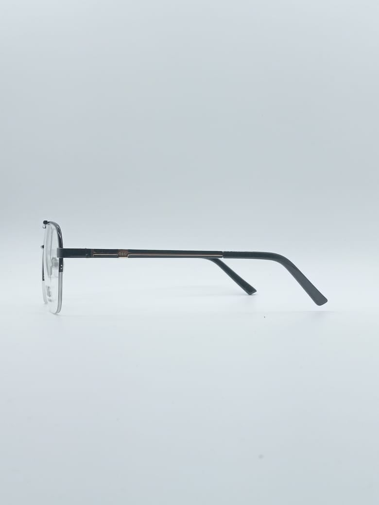 Geometrical Thin Frame Men's Optics-106