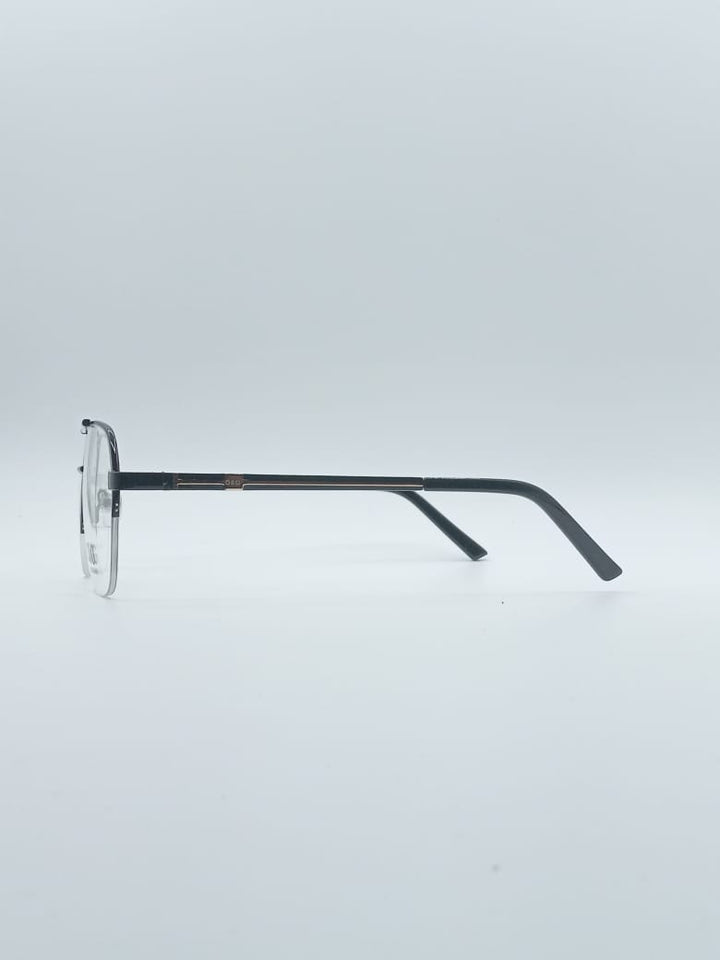 Geometrical Thin Frame Men's Optics-106