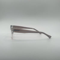 Cat Eye Grey Translucent Frame Women's Optics-380