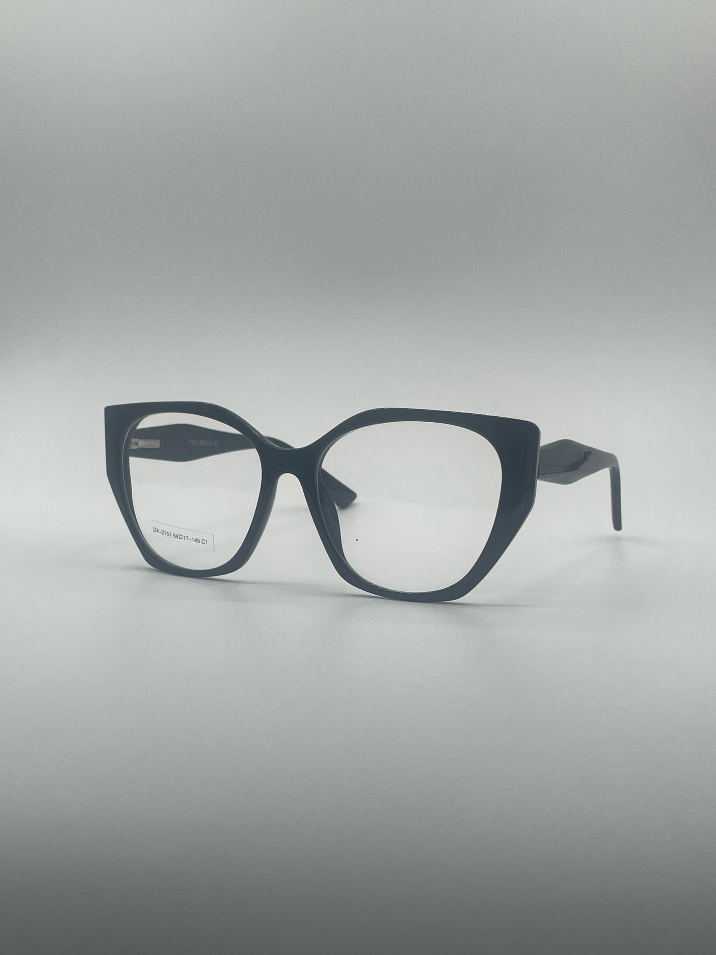 Cat Eye Black Frame Women's Optics-376