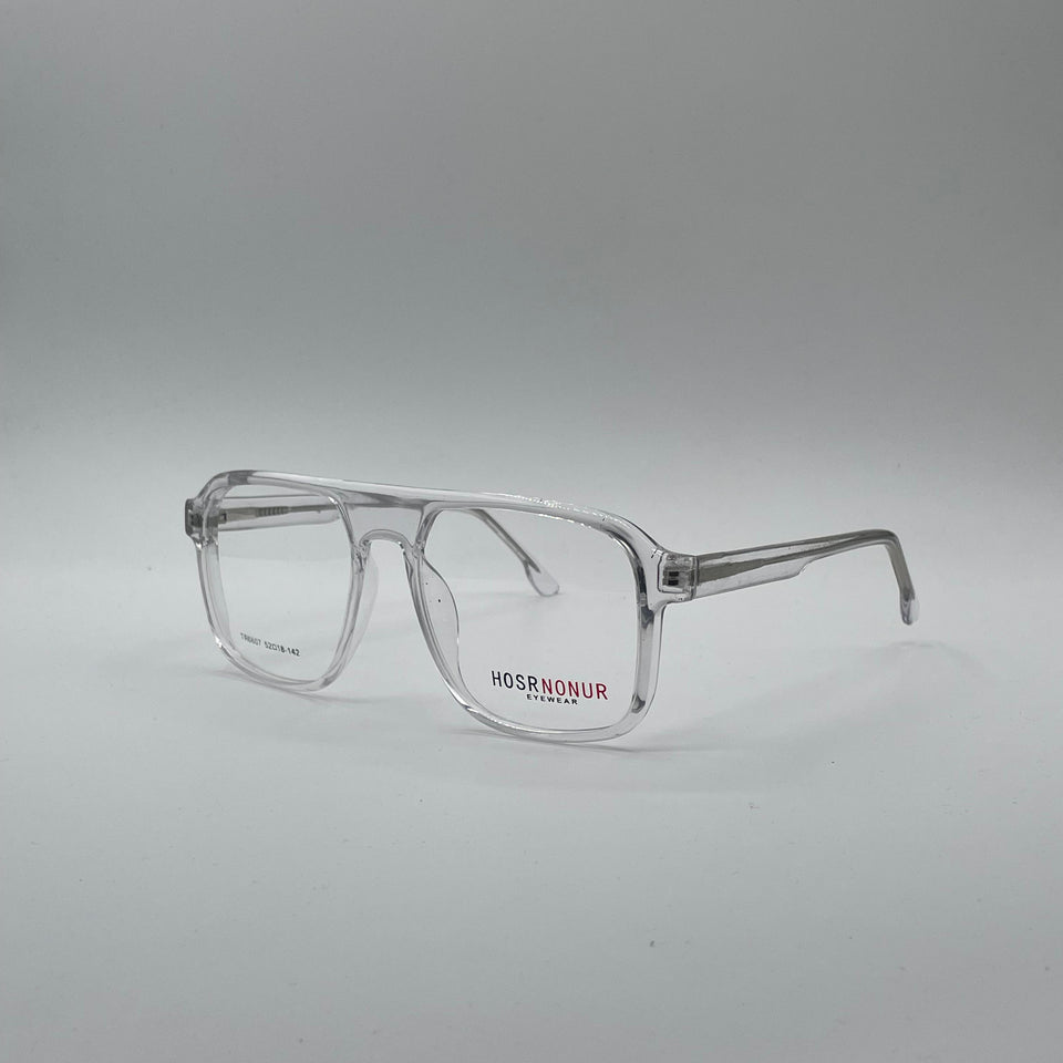 Retro Aviator Translucent Frame Optics-350