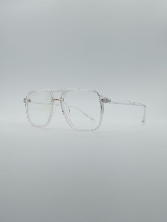 Acetate Translucent Men's Frame Optics-021