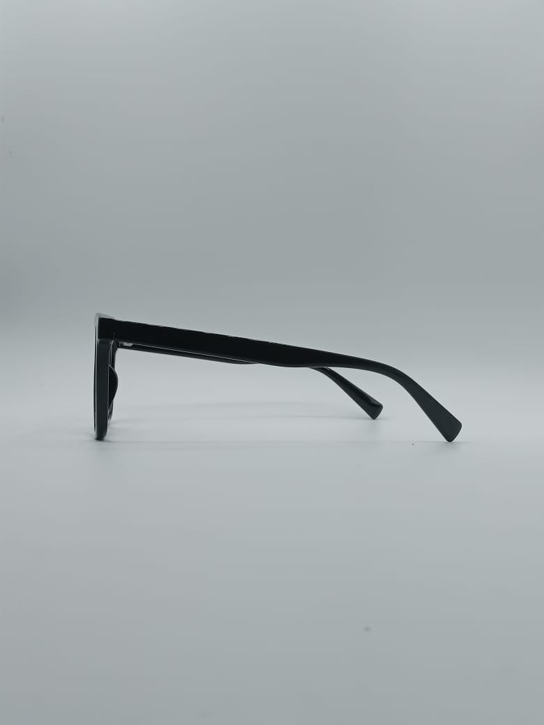 Acetate Black Frame Unisex Optics-069