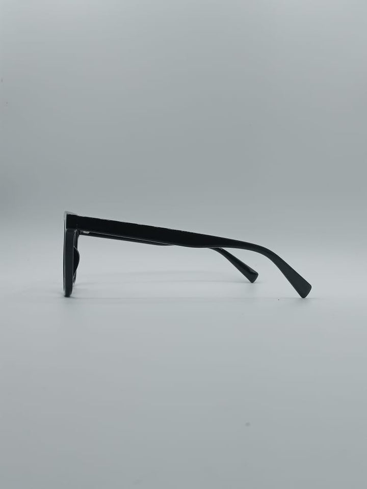 Acetate Black Frame Unisex Optics-069