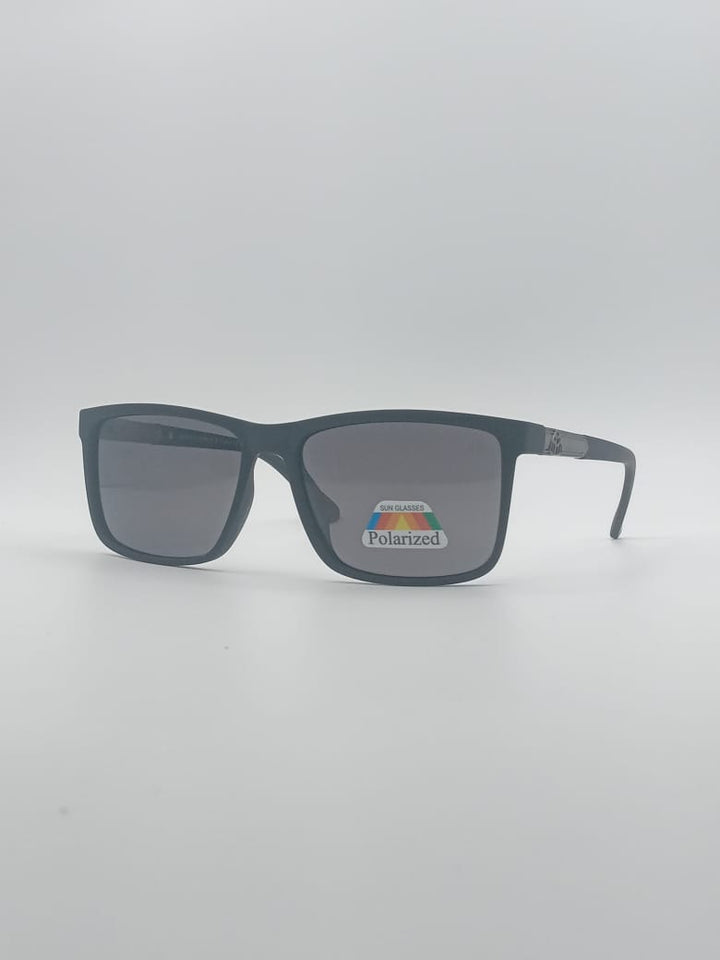 Acetate Black Frame Men's Sunglasses-040