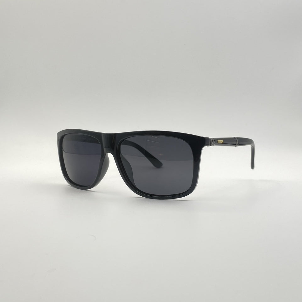 Acetate Black Frame Men's Sunglasses-109