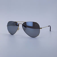 Gray Gradient Aviator Sunglasses-225