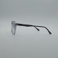 Acetate Silver Frame Unisex Optics-162