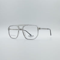 Geometrical Grey Frame Men's Optics-110