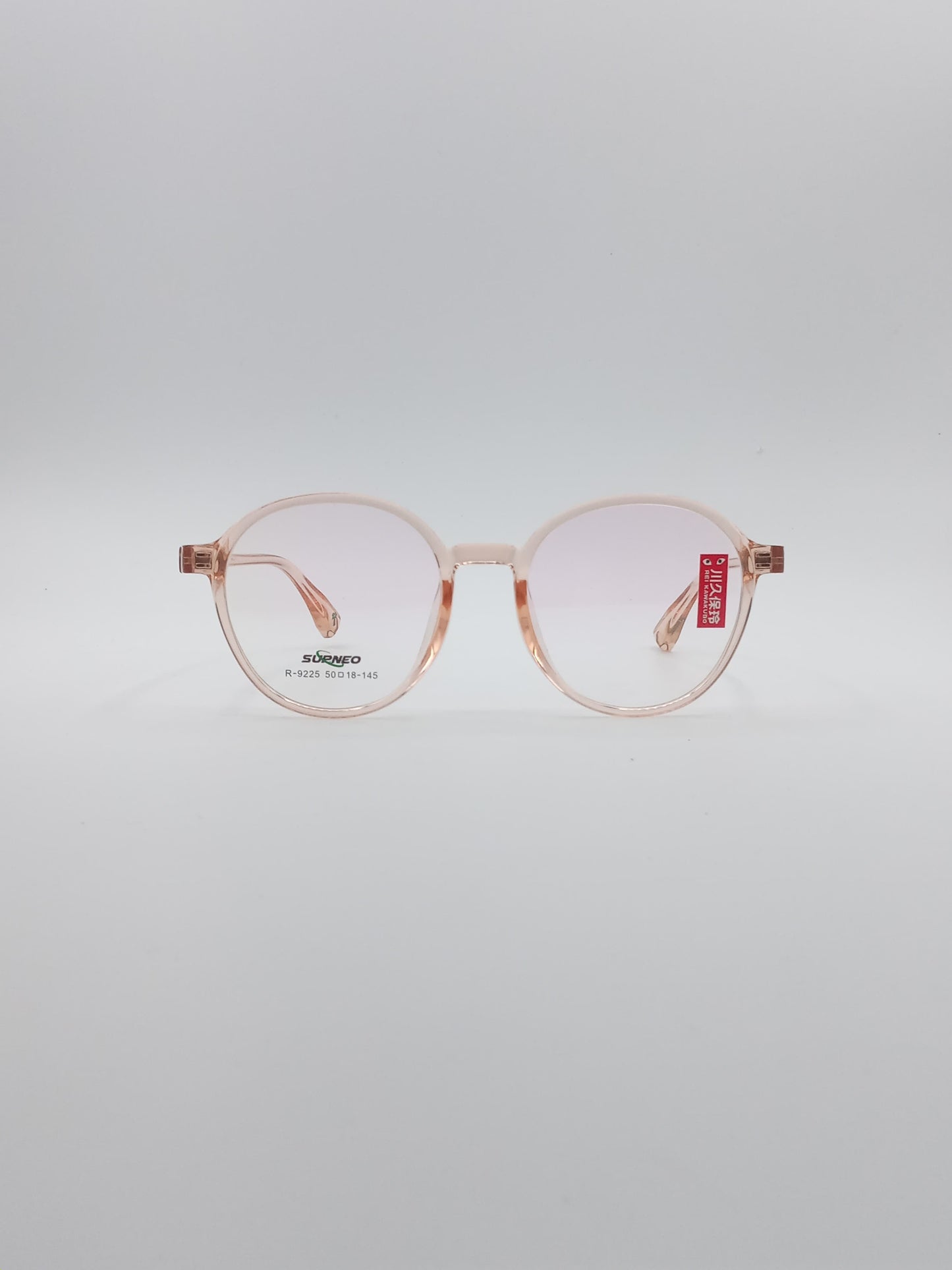 Circular Light Pink Frame Unisex Optics-156