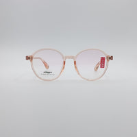 Circular Light Pink Frame Unisex Optics-156