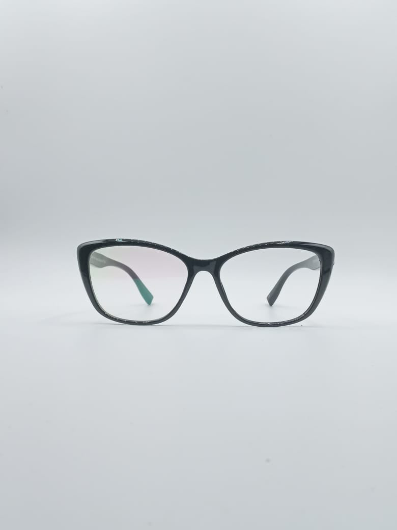 Cat Eye Black Frame Women's Optics-062