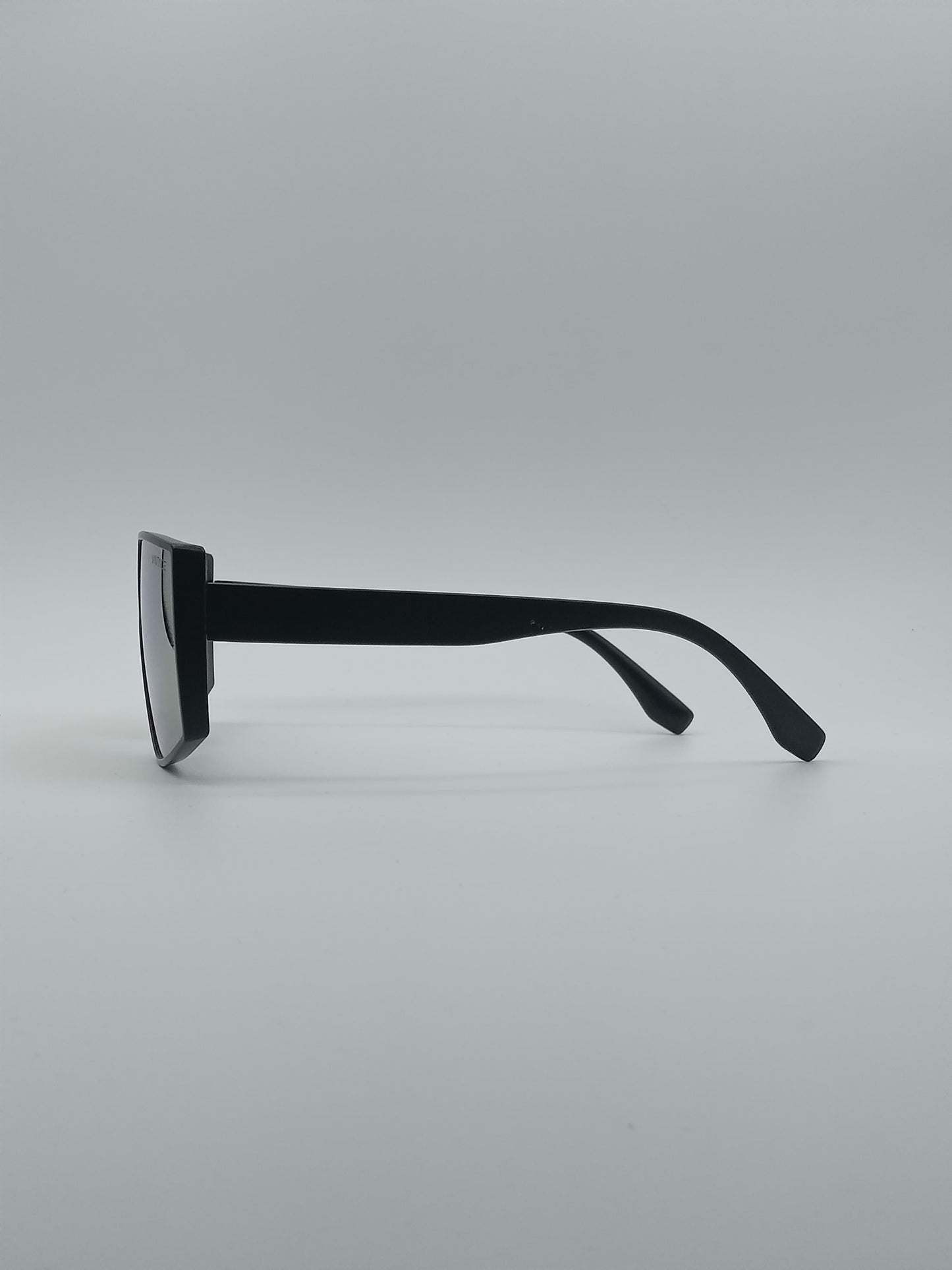 Acetate Black Frame Men's Sunglasses-047