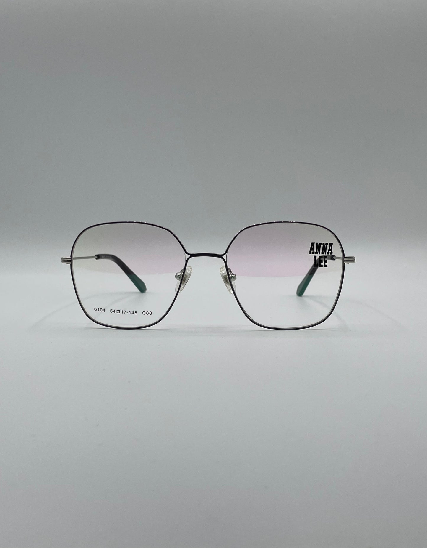 Square Thin Black Frame Unisex Optics-316