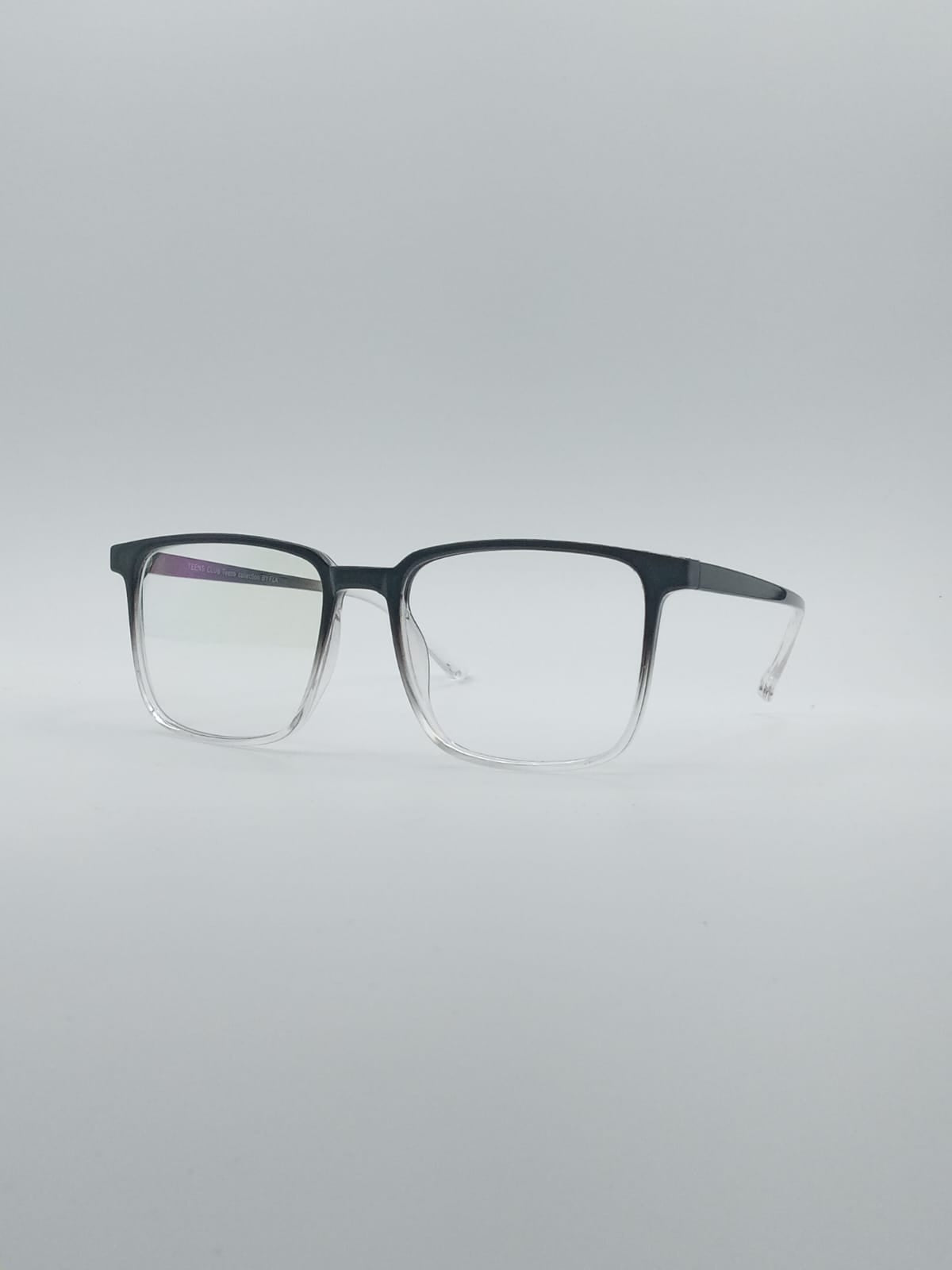 Acetate Black & White Men's Frame Optics-034