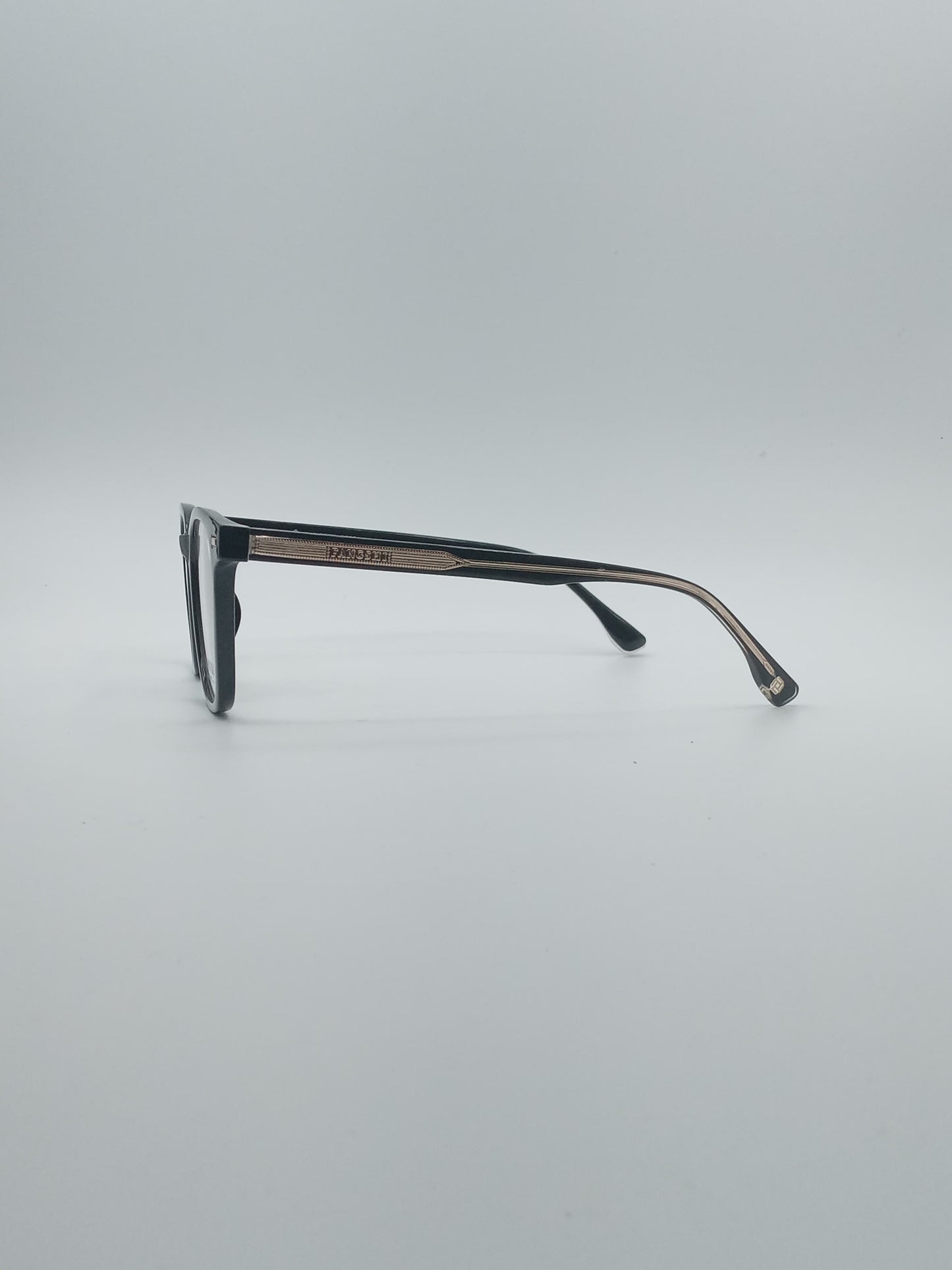 Acetate Black Frame Men's Optics-208