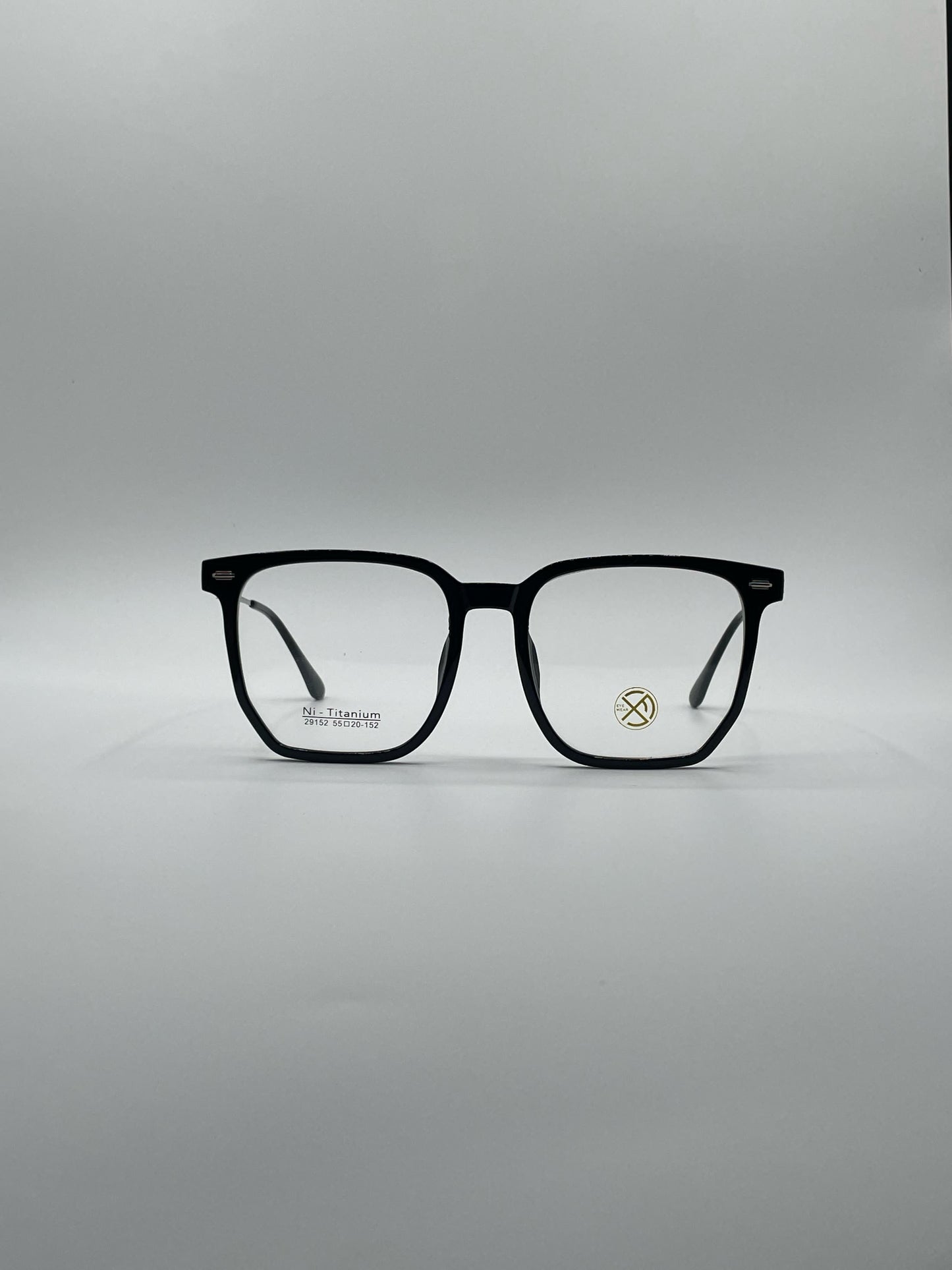 Acetate Black Frame Men's Optics-406