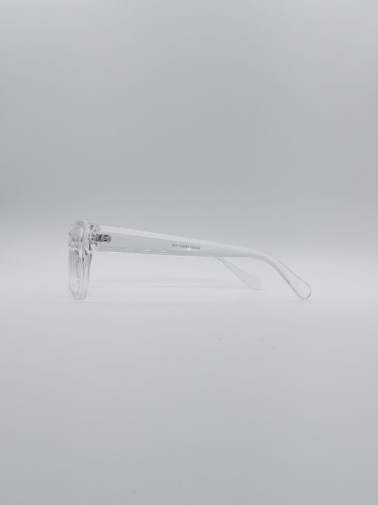 Acetate Translucent Frame Women's Optics-080