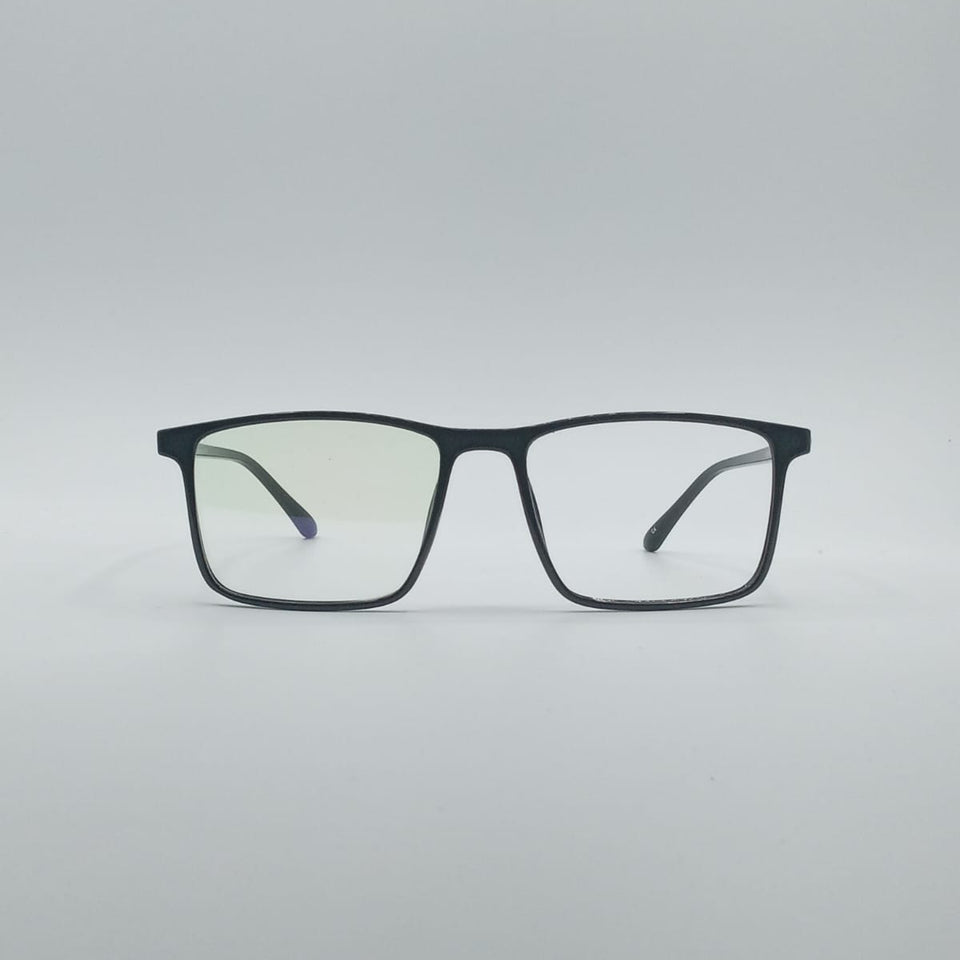 Acetate Black Men's Frame Optics-029