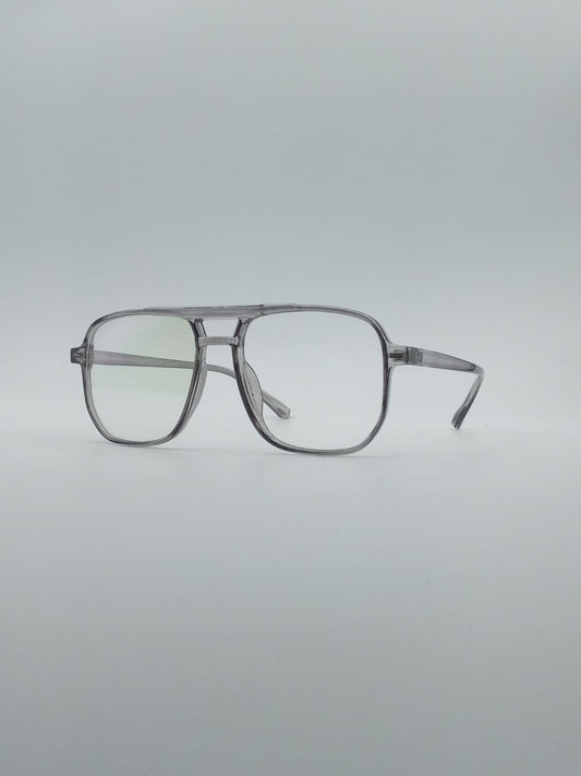 Acetate Grey Men's Frame Optics-019