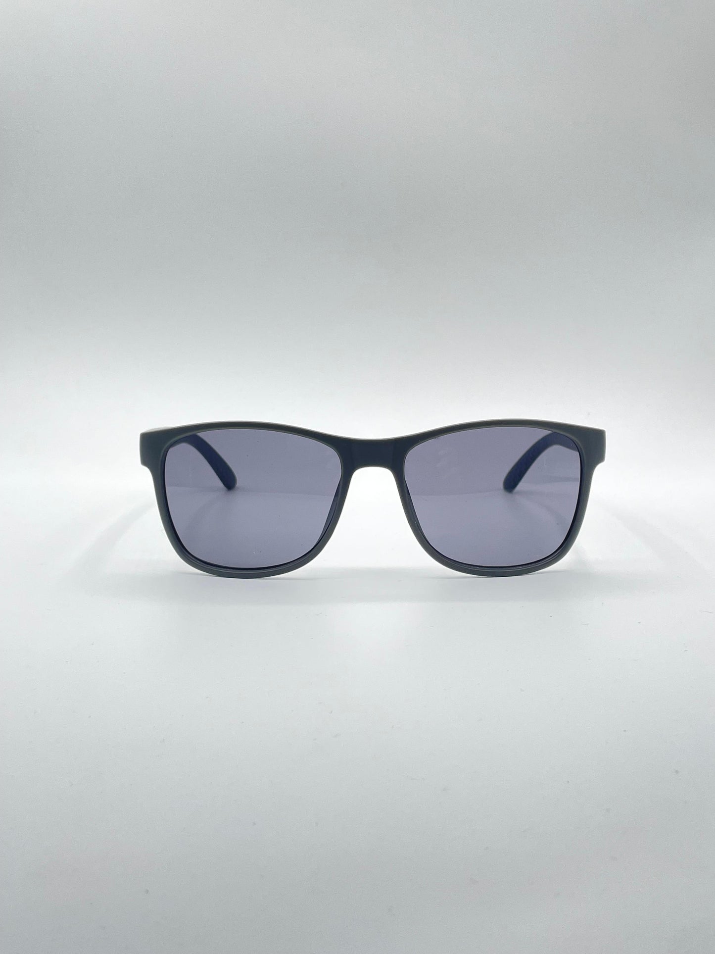 Acetate Dark Grey Frame Men's Sunglasses-145