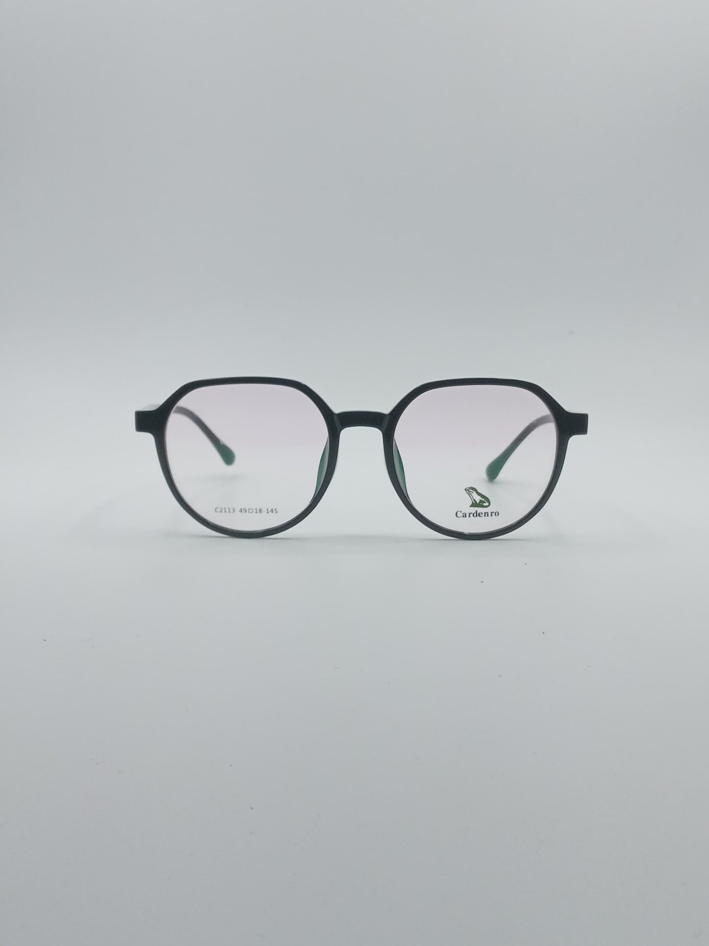 Soft Square Black Frame Unisex Optics-168