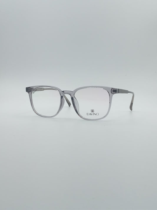 Acetate Grey Frame Men's Optics-155